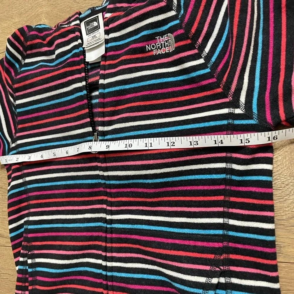 The North Face Multicolor Fleece Striped Jacket